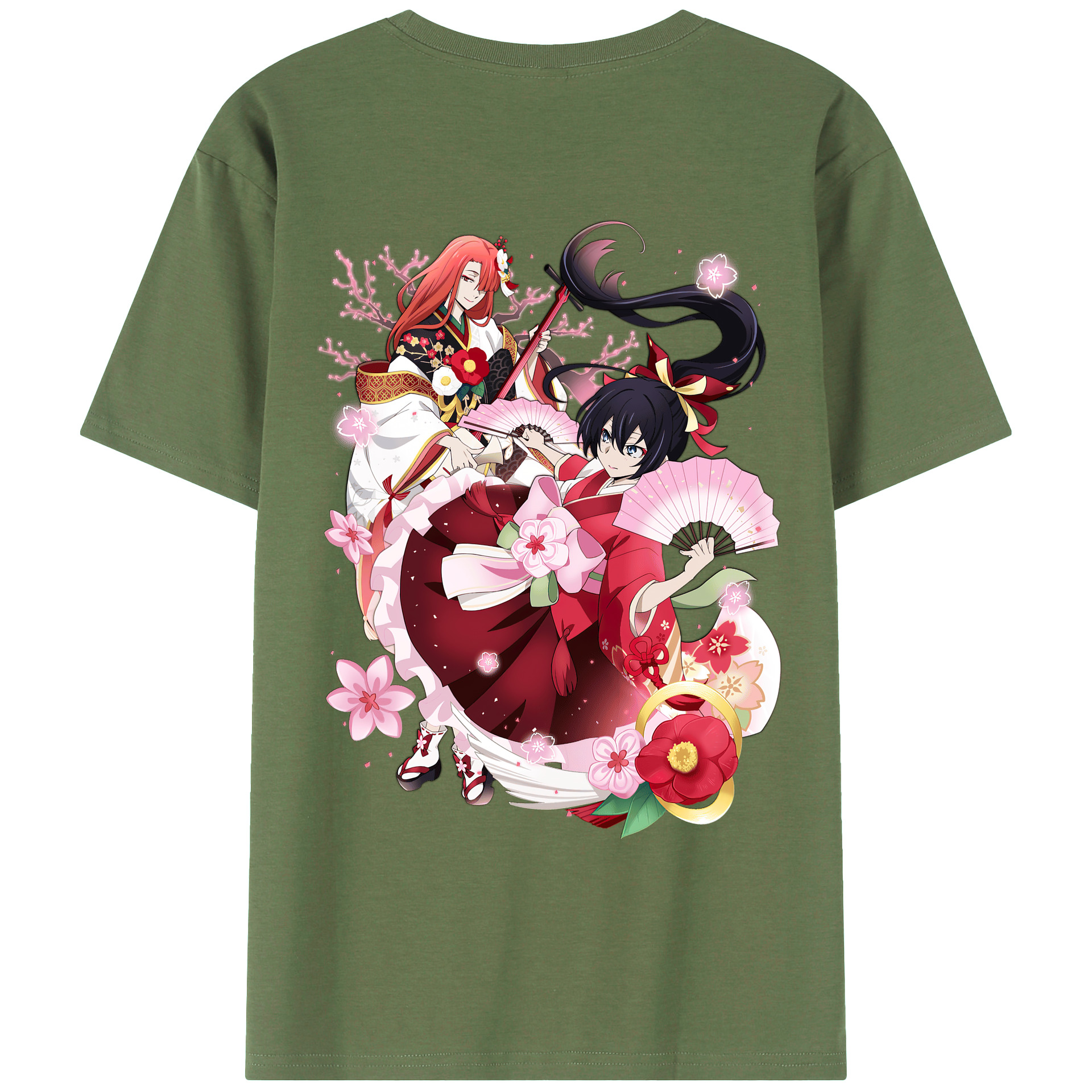 文豪ストレイドッグス Bungo Stray Dogs 綿100％ メンズ半袖Tシャツ（バックプリント） 通気性